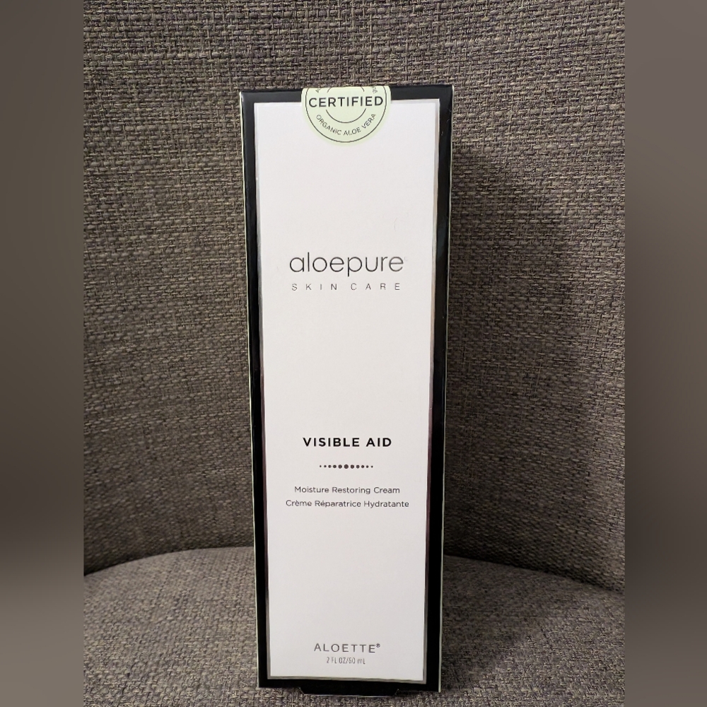 Aloette Skincare Visible Aid Moisture Restoring Cream, NIB